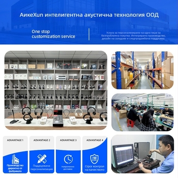 Безжични телевизионни слушалки за телевизор с USB аудио, 20 Hz–20 kHz, 32 Ω, вграден микрофон