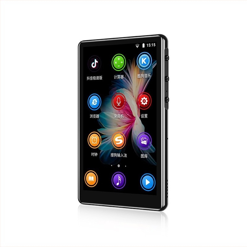 Портативен Android MP4 плеър с Bluetooth, TF карта и сензорен екран 800x480, 5000mAh батерия, възпроизвежда MP3/OGG/FLAC/APE