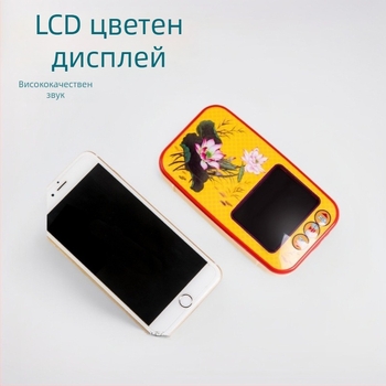 Преносим високоговорител с LCD дисплей, 2-канално стерео, 5W изход, честотен диапазон 100 Hz-20 kHz, възпроизвеждане до 6 часа, модел Qa-223