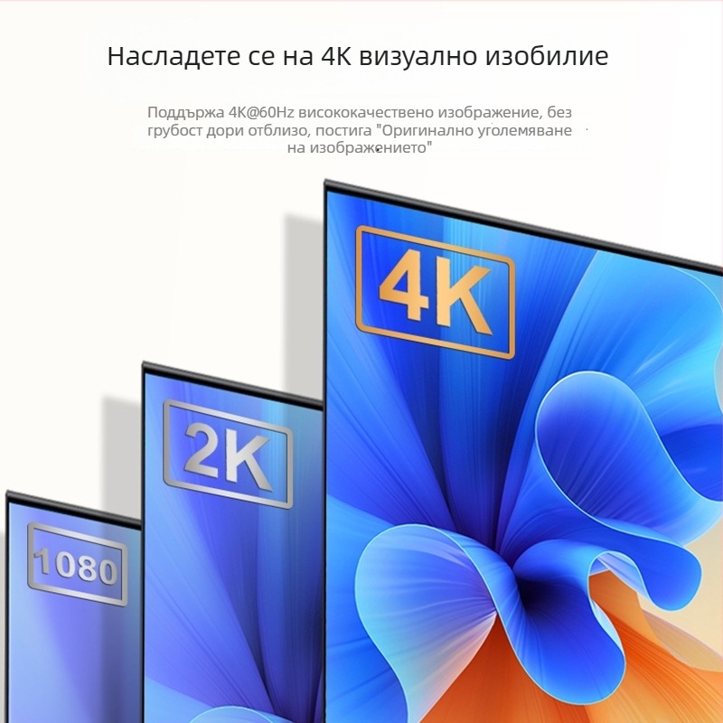 HDMI към Type-C адаптер карта с чип LT6711, 480 Mbps, медно ядро, модел S4081-0119