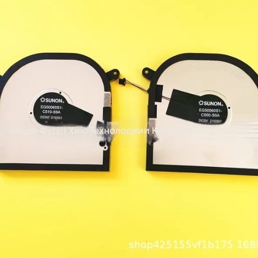 Лаптоп радиатор за Dell XPS 17 9700/9710/9720 – кодове 0MXF81, 0P2FY9; пластмасов корпус; 1 вентилатор