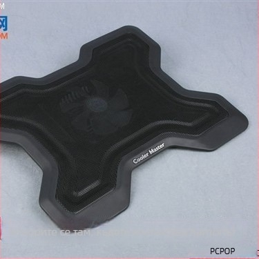 Ноутбук радиатор охлаждаща база с 1 вентилатор, въздушно охлаждане, дължина на кабела 40 см или повече, пластмасов корпус