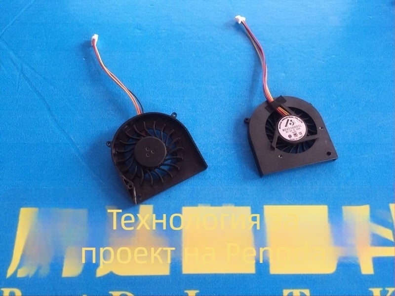 Лаптоп охладител със безчетков мотор, USB захранване 5V, шум 60-70 dB, без батерия, центробежен турбинен охлаждащ вентилатор