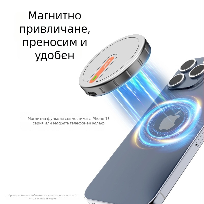 Външна кутия за M.2 NVMe за Apple iPhone 15 Pro, USB-C, алуминиева сплав, 10Gbps, поддържа до 4TB