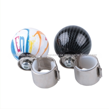 Топка за усилване на кормилото – универсална, мултифункционална лагерна помощна топка (hsj • Acrylic • 242 g • Universal)