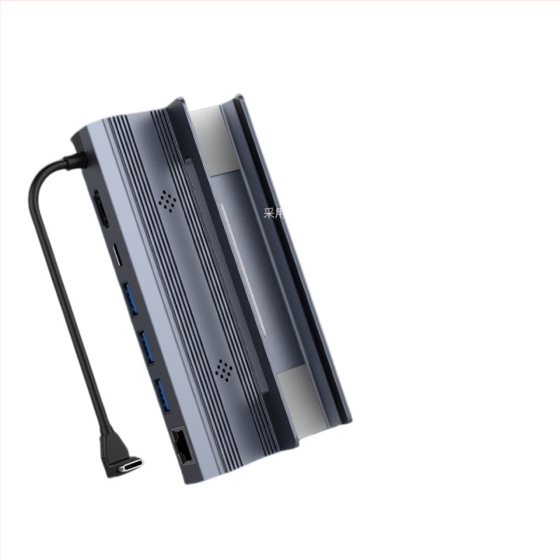 Steam Deck докинг станция 6-в-1 USB-C HDMI 4K60Hz, USB 5Gbps, външно захранване