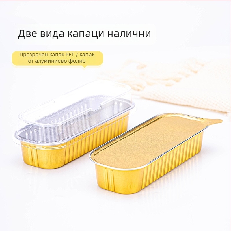 Еднократна тава от алуминиево фолио за фритюрник, правоъгълна, удебелена, за печене на сирене и дуриан – Бранд Saizhuo; Материал: алуминиево фолио; Опаковка: 1000 бр; Произход: Guangdong