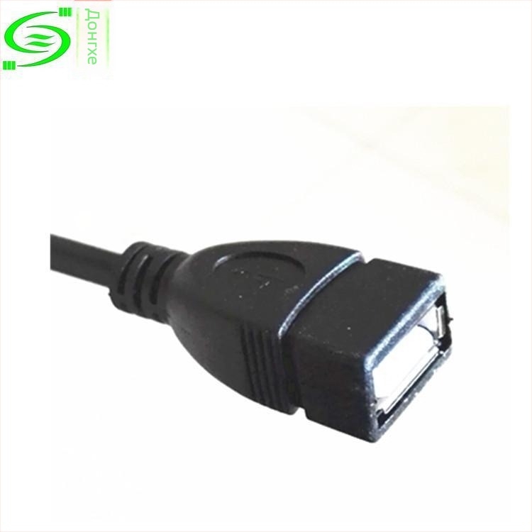 USB 2.0 удължителен кабел за данни и захранване - Donghe, PVC обвивка, ROHS сертифициран, за аудио и видео периферия