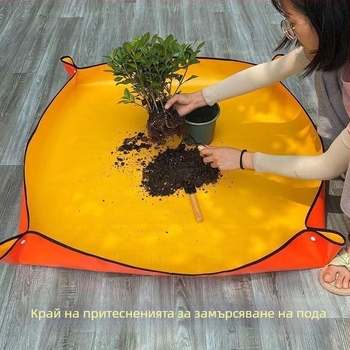 Домашна градинарска подложка за смяна на почвата и пресаждане на сукуленти