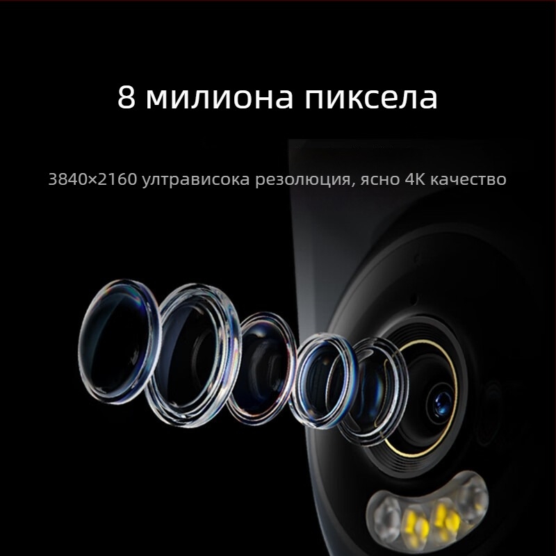 Умна камера MJSXJ12HL, управление чрез мобилно приложение, съвместим с Android, вътрешна употреба, пускане през 2025 г.