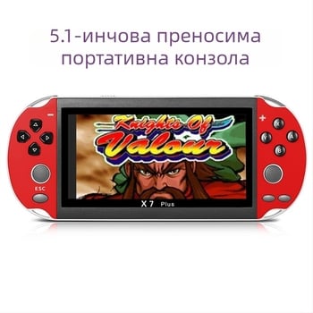 Портативна игрова конзола — RPG, екшън и приключенски игри; оригинален игрови софтуер; най-нова версия на операционната система; 8–16 GB памет; USB интерфейс