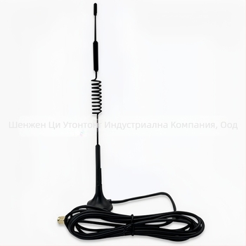 4G антена с пълен обхват и вакуумна чашка за умни измерватели – GPRS/GSM/LTE/3G висок коефициент на усилване