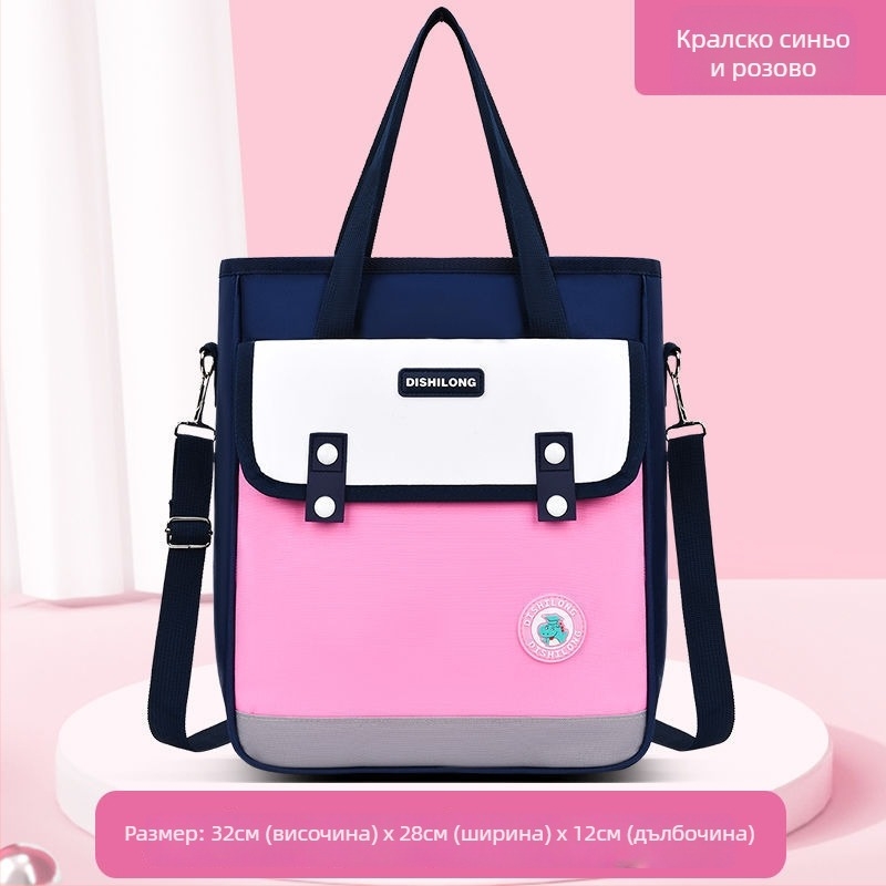 Найлонова чанта за началното училище за извънкласни занимания, водоустойчива и ултралека, подплата от полиестер, унисекс презрамка за кръст