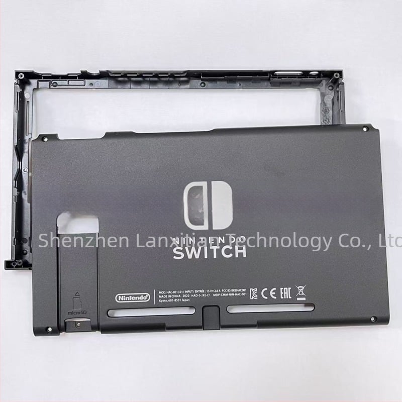 Nintendo Switch предна рамка и заден капак ремонтна част, версия с удължено време на работа, пластмаса, за серия Nintendo Switch