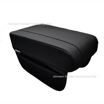 Подлакътник за кола с кожа и мемори пяна — подложка за единичен открит подлакътник