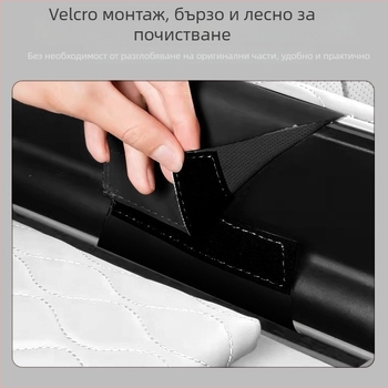 Forge ahead кожена обложка за централния подлакътник с повдигащ панел за Zhiji LS9, персонализируема