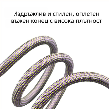 Регулируема тренировъчна каишка за големи кучета с анти-дърпане и удобна дръжка