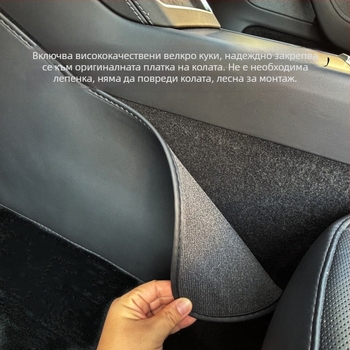 Tyee кожен всесезонен защитен под за централния конзол и страничните панели на Tesla Model Y 2025 – с пълнител от пяна, посветено покритие