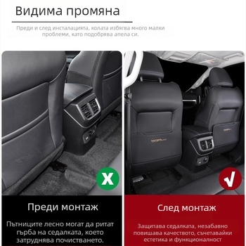 VEELVEE предпазител за задната облегалка на седалката за Ford Ranger 2023, интериорна защита, материал: други, марка VEELVEE