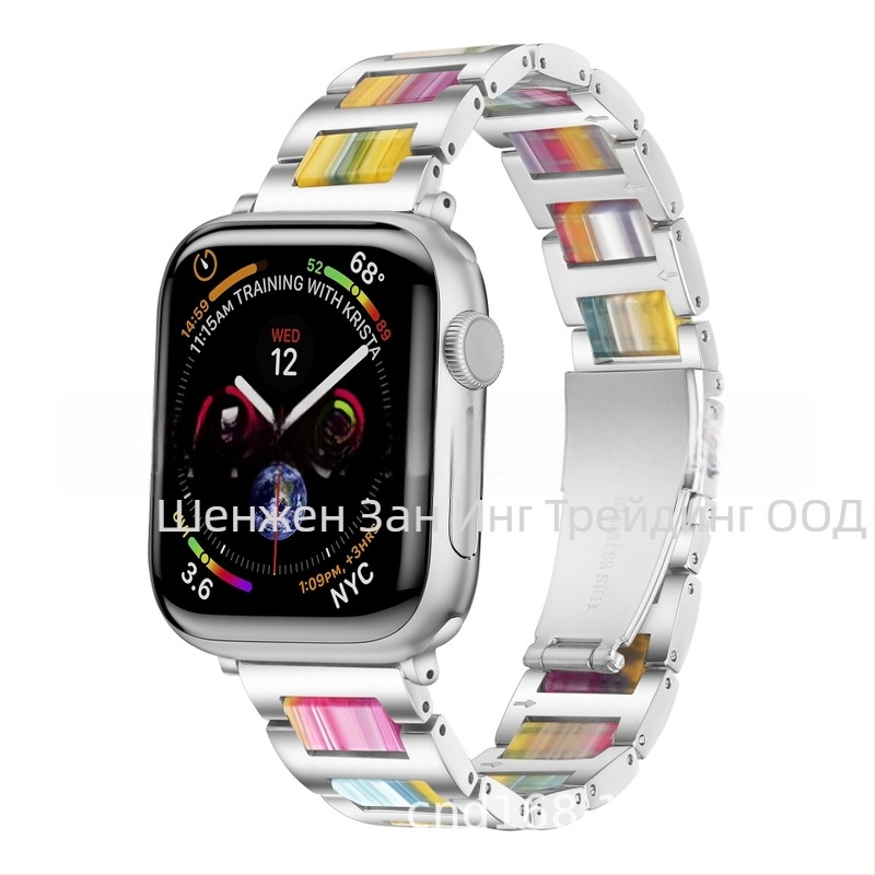 Caunedy метална каишка за Apple Watch – модна, съвместима с Apple Watch