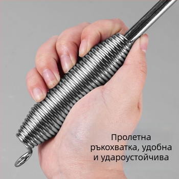 Автомобилен аварийен чук за счупване на прозорец и спасяване, въглеродна стомана, без персонализация