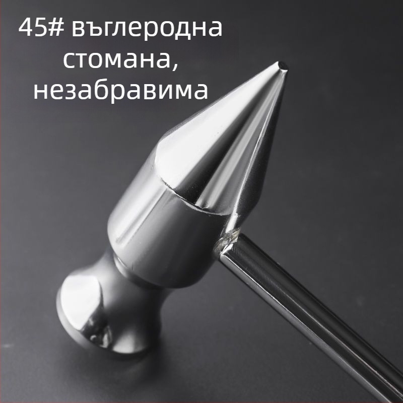 Автомобилен аварийен чук за счупване на прозорец и спасяване, въглеродна стомана, без персонализация