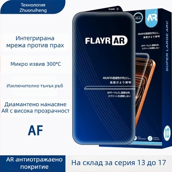 Nothing закалено стъкло протектор за предния екран на iPhone 14 Pro Max, антиотразяващ, антиотпечатъци