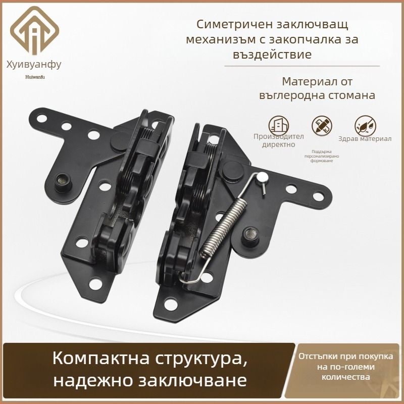 Дръжкова заключалка за тежки врати, въглеродна стомана, XK722-7, заключка за врати на специални превозни средства, персонализация.