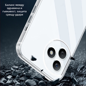 Калъф за телефон Glory X50i/X40GT/X30Max/X20SE/X10/X60 – TPU, защита от падане, съвместим с Glory X50i, X40GT, X30Max, X20SE, X10 и X60