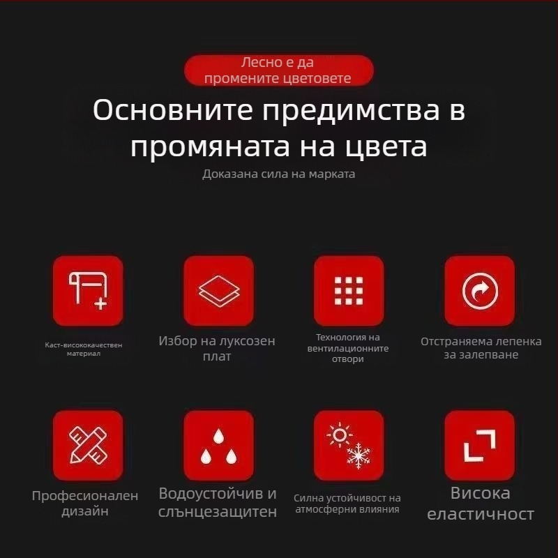 Филм за интериор на автомобил със 3D Cat Eye ефект и текстура на карбонови влакна (PVC; устойчив на високи температури; 2-годишна гаранция)