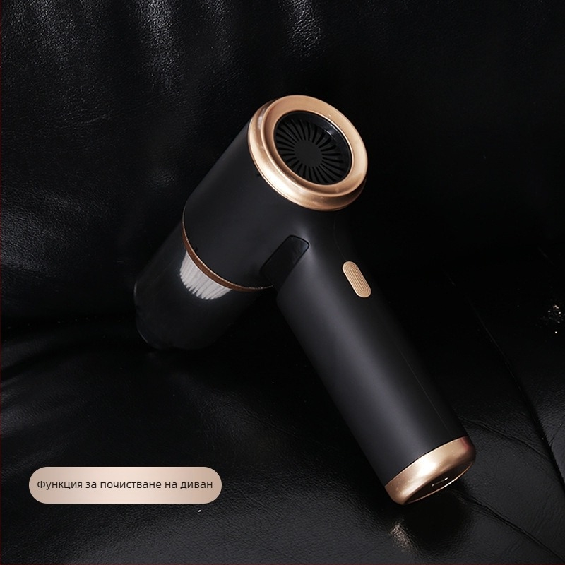 Безжичен ръчен вакуум за автомобил – 50W, засмукване ≥25 kPa, вградена презареждаща се батерия, време на работа 3–6 ч, шум ≤36 dB