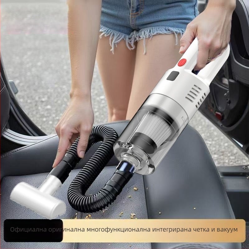 Ръчна прахосмукачка за кола, безжична и презареждаща, ≤36V, 20-80W, 6000 Pa