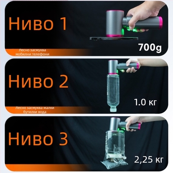 Amoi ръчна безжична прахосмукачка за автомобил, 8.4V, 100W, 16000 Pa