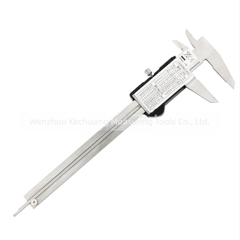 Цифров калипер, неръждаема стомана, диапазон 0-150/0-200/0-300 мм, голям LCD дисплей, точност 0.01 мм