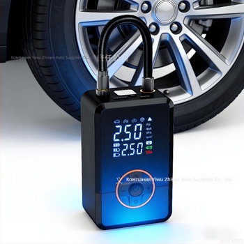 Умна автомобилна помпа за гуми с цифров дисплей – 12V, 35 л/мин, под 80W, работа над 20 минути