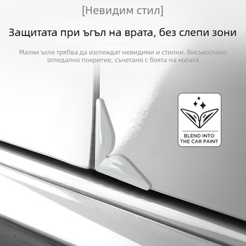 Анти-ударна лента за автомобилни врати – PU материал, модел Anti-collision angle, обща съвместимост, персонализирана обработка, марка Duoduo Cloud