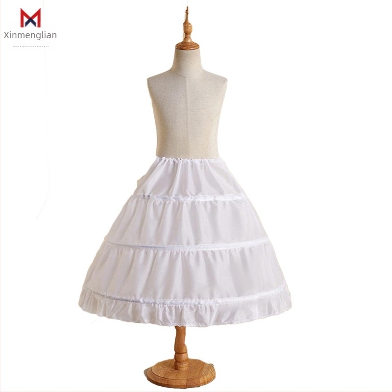 Детска Лолита рокля-петикот с регулируеми кости и опора – PIRON стил: три стоманени пръстена, двуслоен текстил | Бранд Xin Meng Lian | За деца | Пролет 2024