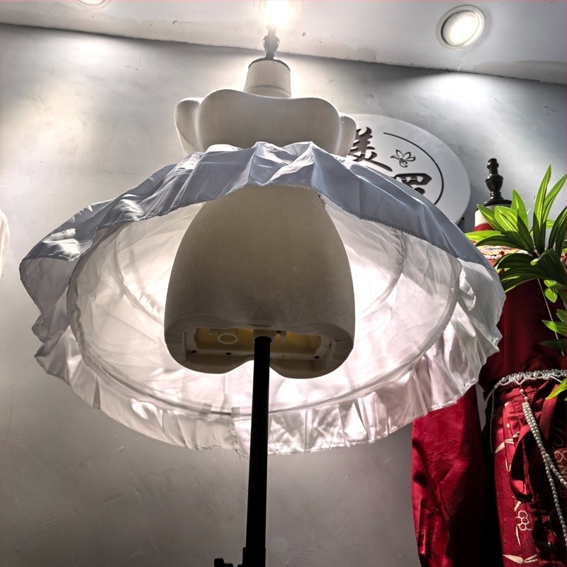 Lolita Fishbone Bustle аксесоар - двойна стоманена пръстенна конструкция, еднослойна прежда, за възрастни, пускане пролет 2025