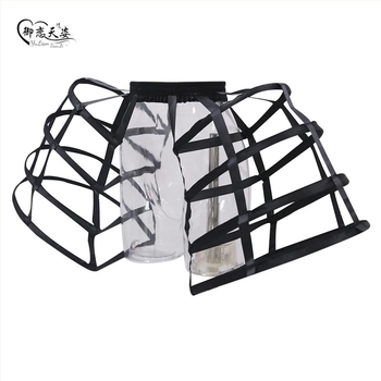 Lolita подплата за пола с Rococo барокови птичи клетки обручи, три стоманени пръстена, двойнослойна прежда, Yu Lian Tianzi, за възрастни, пролет 2024