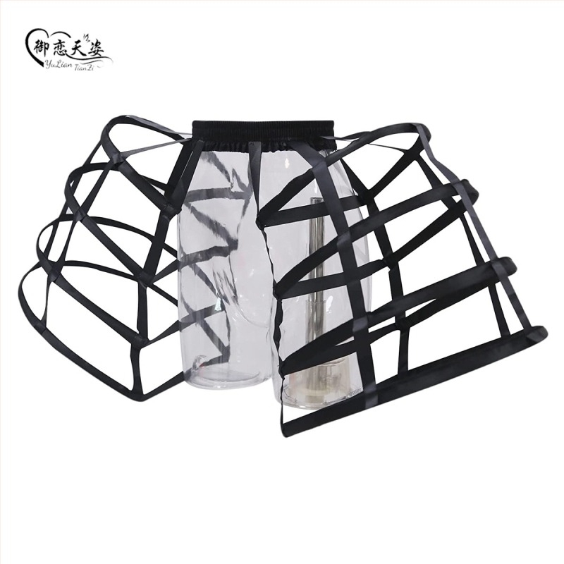 Lolita подплата за пола с Rococo барокови птичи клетки обручи, три стоманени пръстена, двойнослойна прежда, Yu Lian Tianzi, за възрастни, пролет 2024