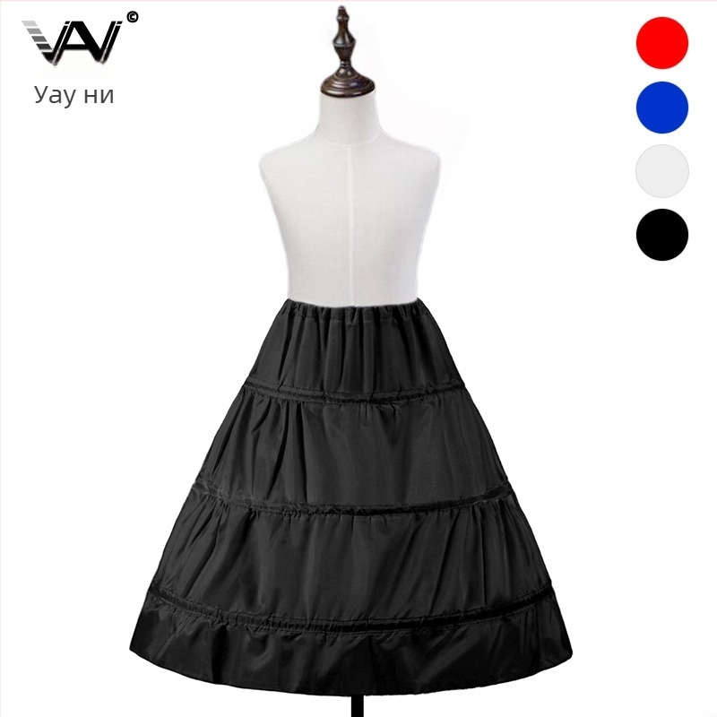 Детска рокля за принцеса с пухкава пола и подплата; стил бустъл: един стоманен пръстен, един слой прежда; марка Wu aini; за деца; пролет 2023