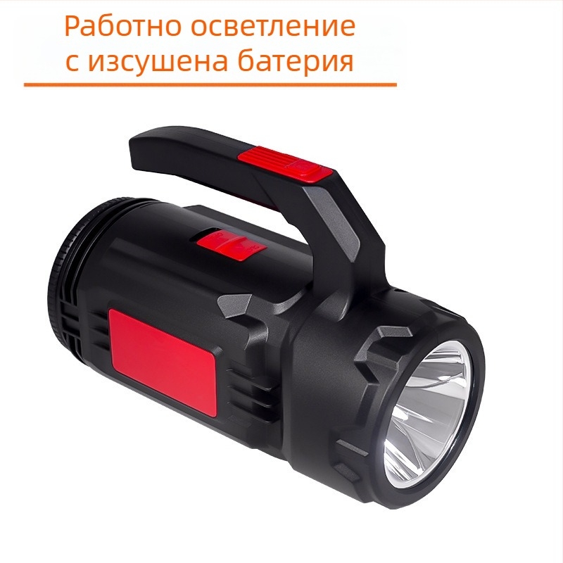 LED лампа за ремонт на автомобил - преносима многофункционална инспекционна лампа, 15W, 3.7V, презареждаща се, ръчно управление