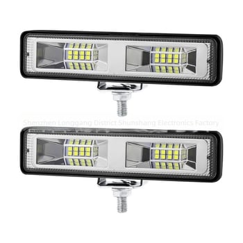 Работна светлина за автомобили и мотоциклети, 16 LED, 48W, 12-60V, 1000lm, 6500K
