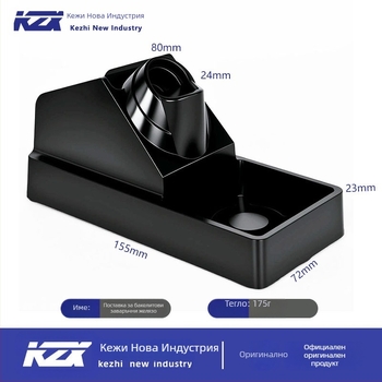 Kezhizin 936 Стойка за паялник — Bakelite тежък държач за вътрешно нагрявани паялници, Ø25 мм, против изгаряне