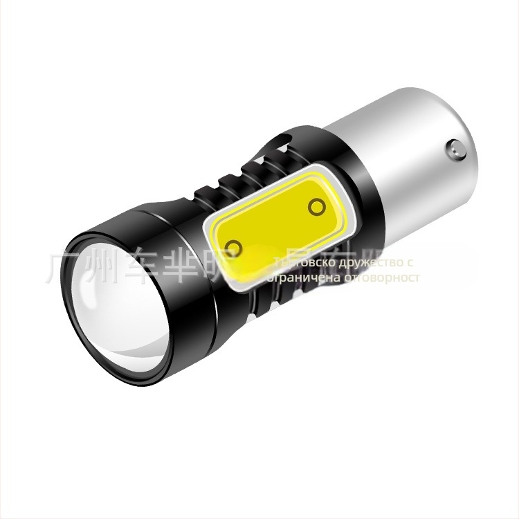 COB LED светлина за автомобилен мигач 1156 7440 3157 PY21W