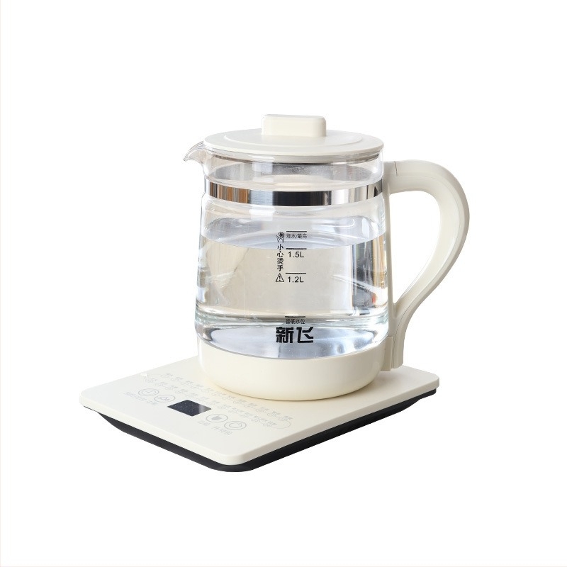 Xinfei Xht-ys-62 електрически чайник, стъклен корпус, 1.5–2 л, 220 V, 500–1000 W, сензорно управление