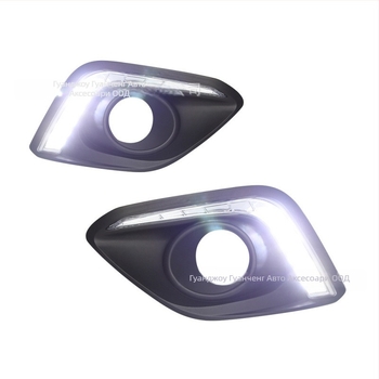 LED дневни светлини и мъглови светлини за Suzuki Swift 2014-2016, 12V, 1A, 6000 lm, ABS корпус, живот 50 000 ч