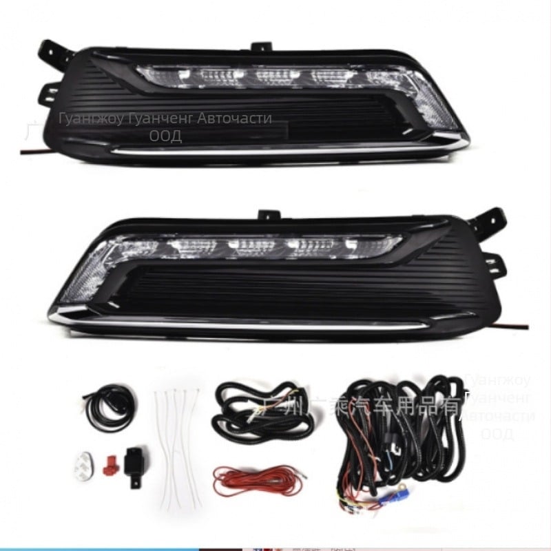 LED DRL мъгла фар за Chevrolet Impala 2014–2019, ABS корпус, 12V, 6000 lm, 1W LED