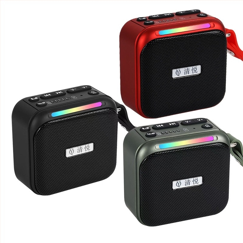 S10 безжичен Bluetooth мини външен портативен говорител с вградена батерия, 10W изход, 100Hz-20kHz, SNR 75dB, обхват 15m