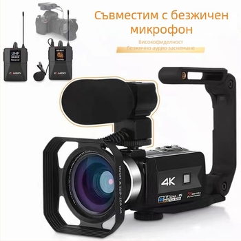 Цифрова камера K1: 4K резолюция, CMOS сензор 1.0/1.8, 16x оптичен зум, перископна леща, 3.0 inch LCD